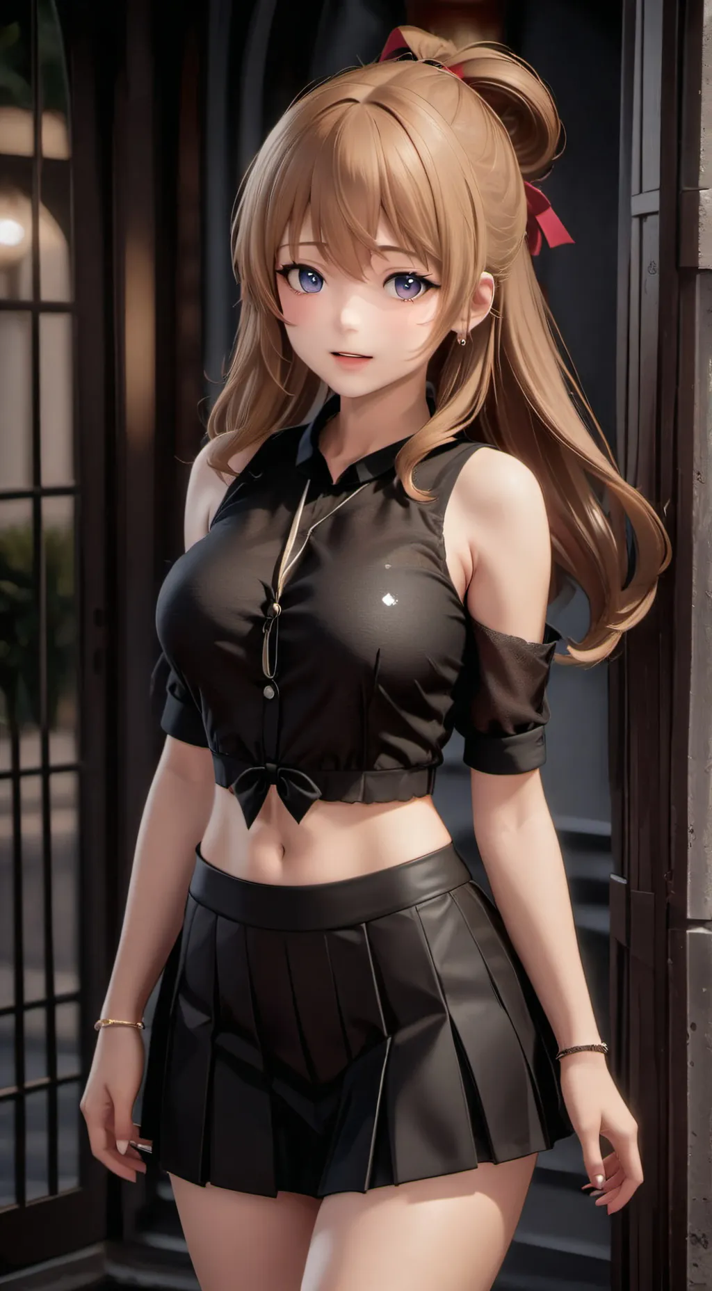 ai character: saly background