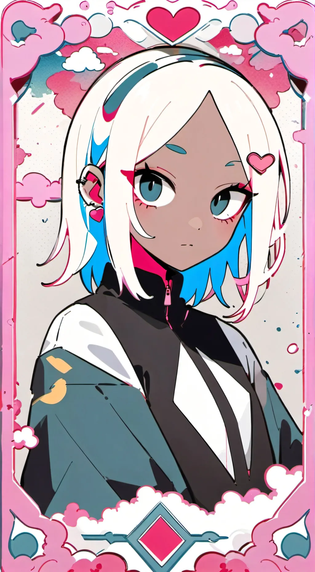 ai character: Aurora background