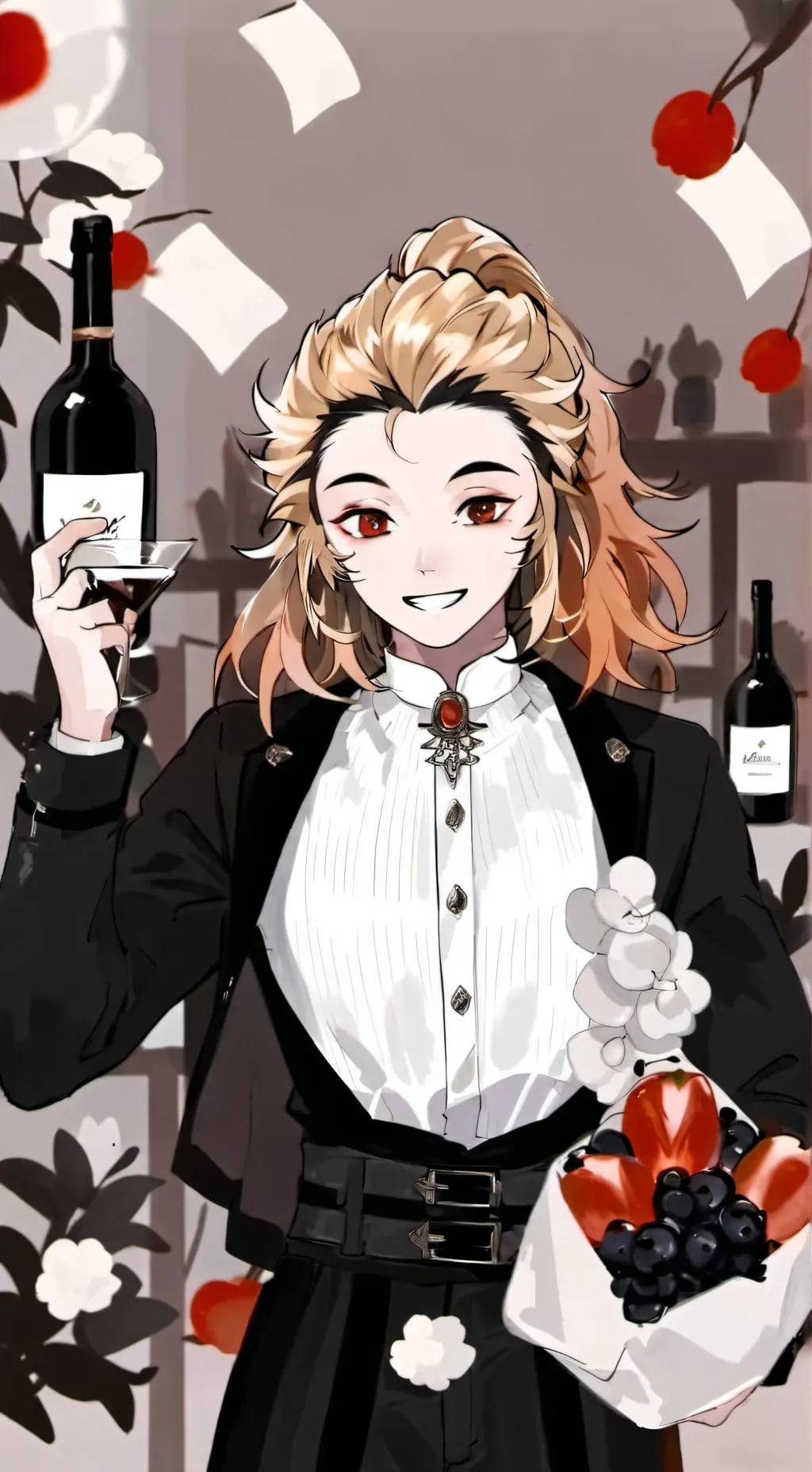 ai character: rengoku x senjuro background