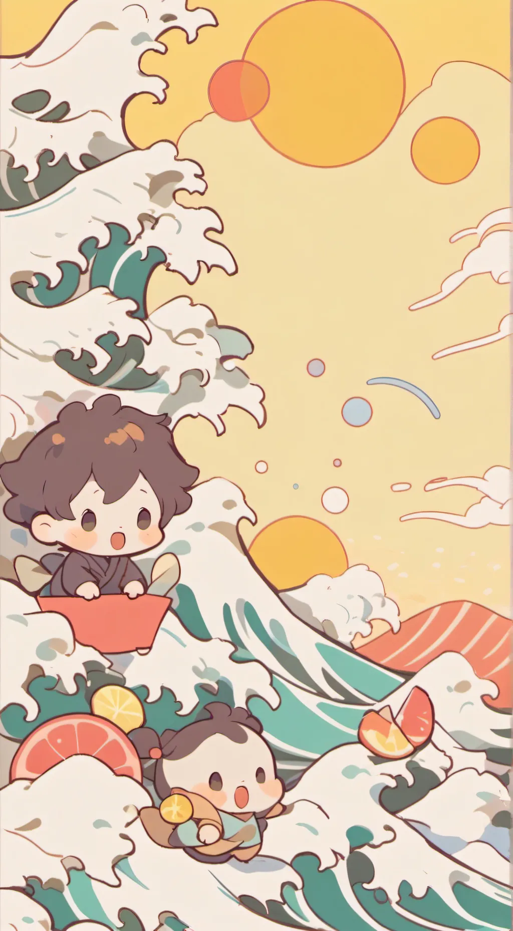 ai character: nin -san background