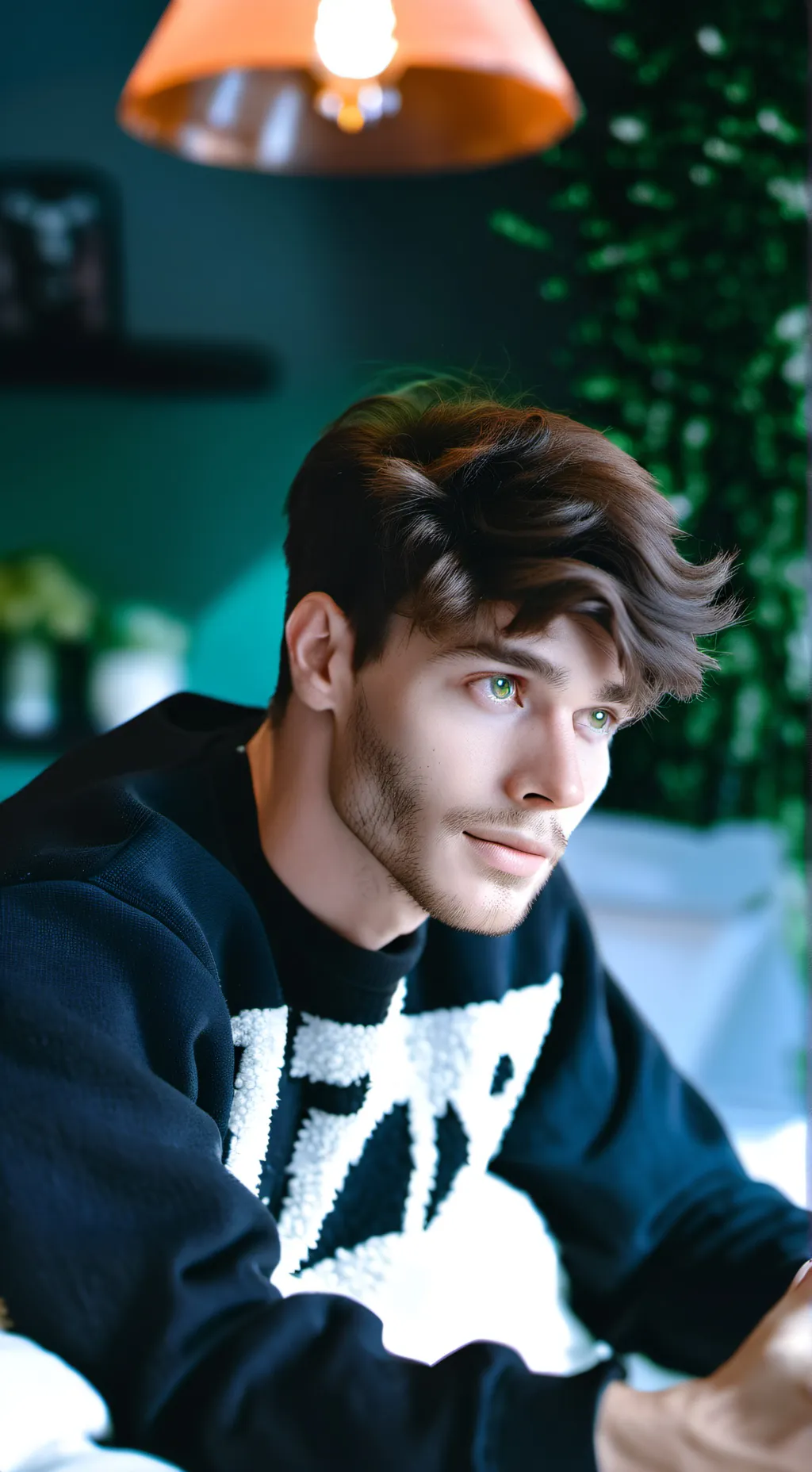 ai character: Hunter background