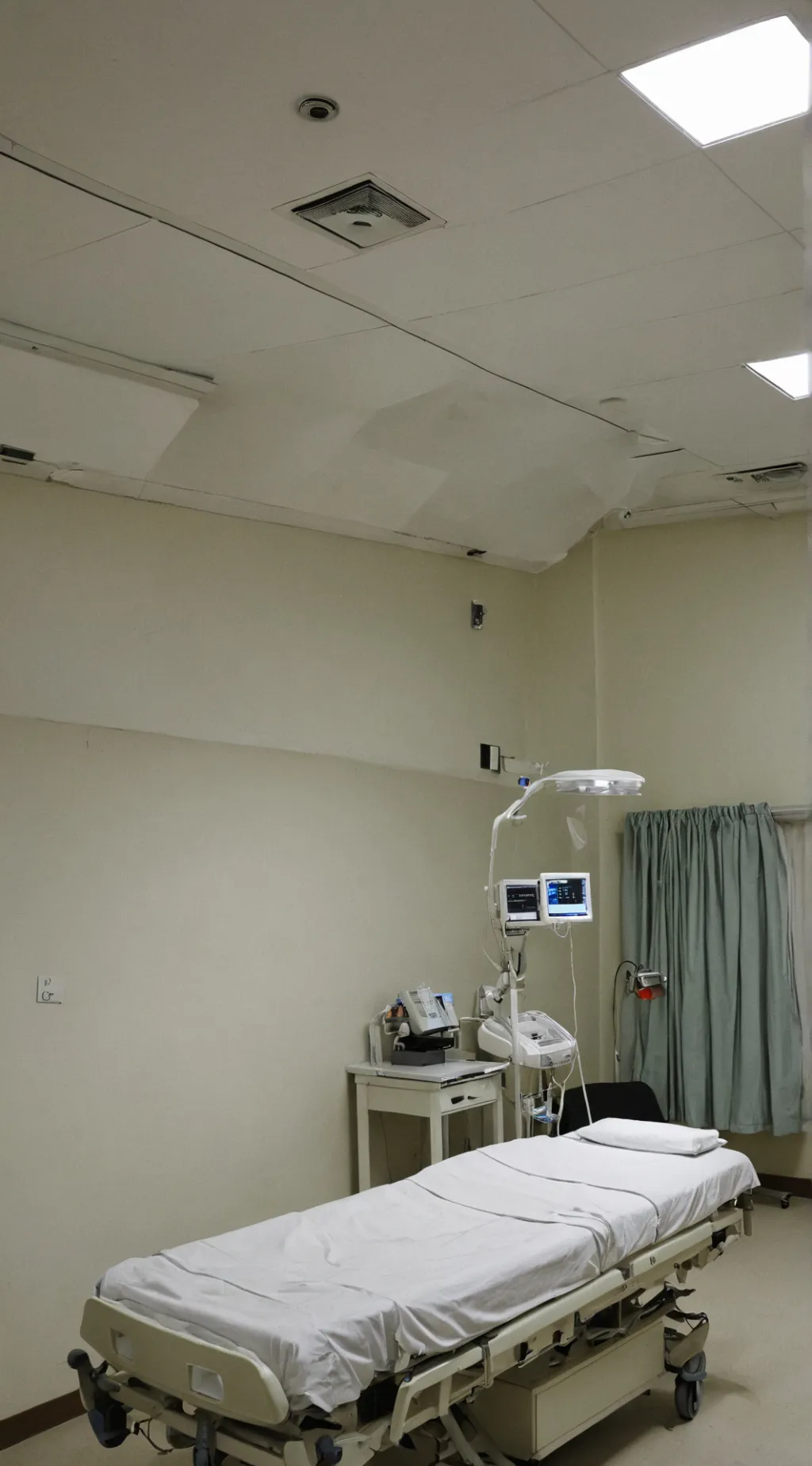 ai character: emergency room background