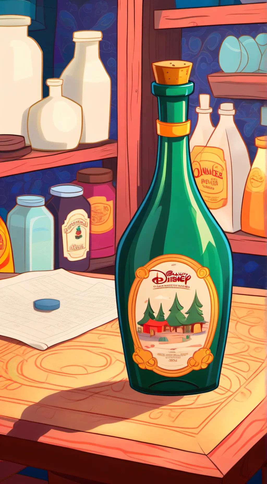 ai character: HH spin the bottle background