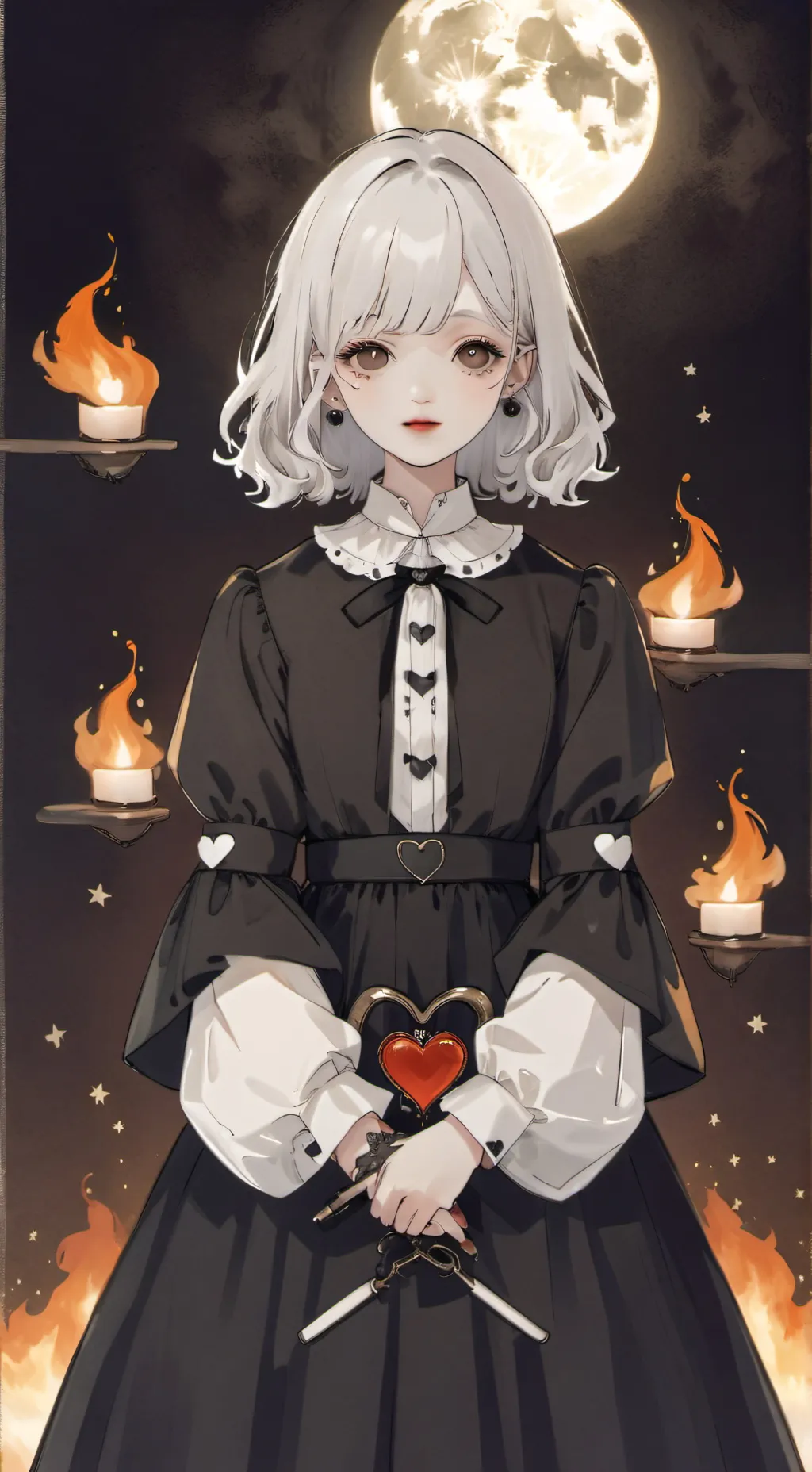 ai character: sky background