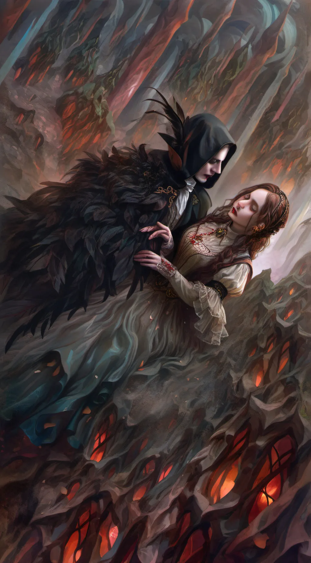 ai character: MHA FIGHT background