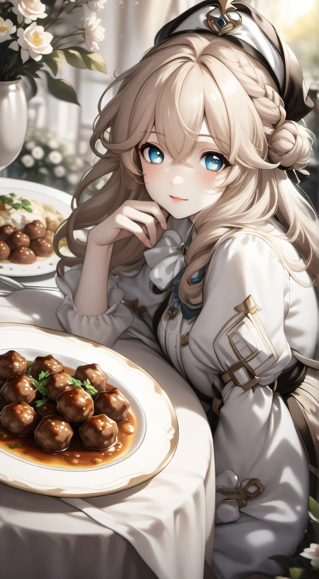 ai character: Chelsea  background