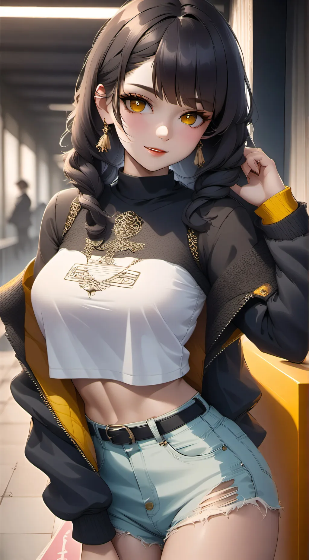 ai character: Jamaica background