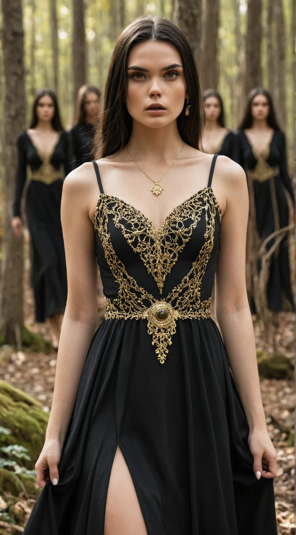 ai character: Queen Laura  background