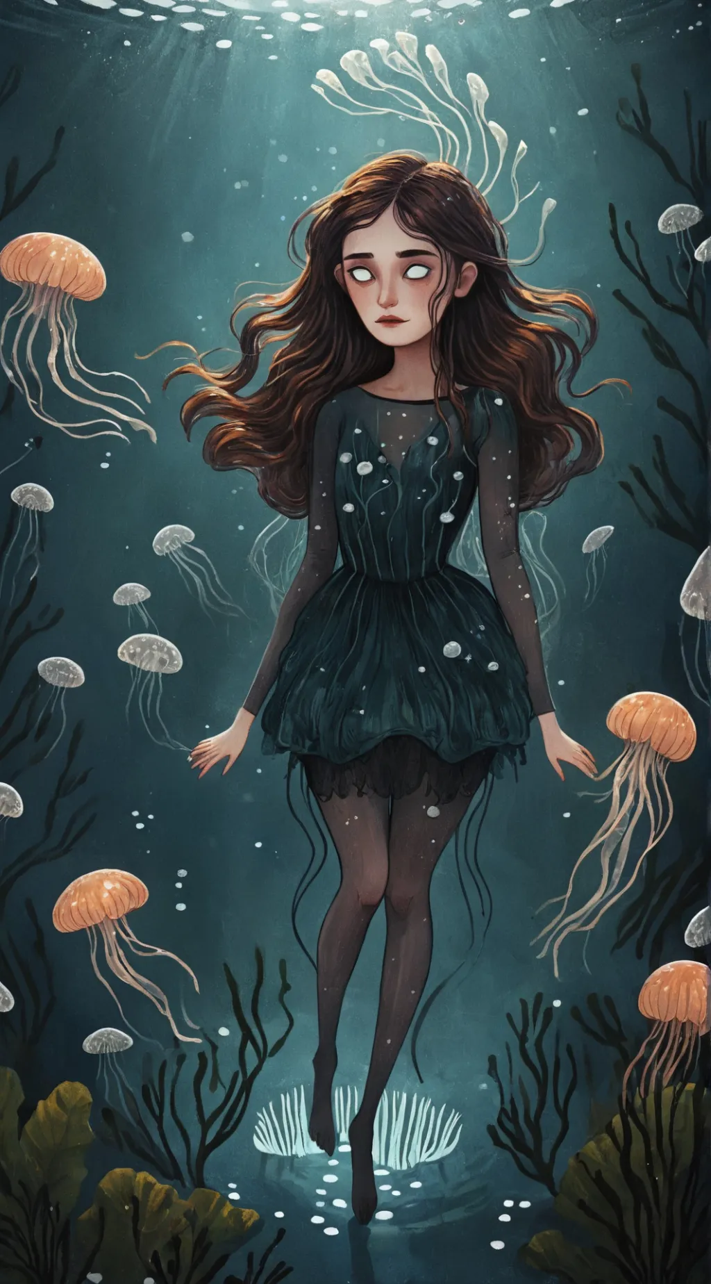 ai character: ❤💅🏼✨ background