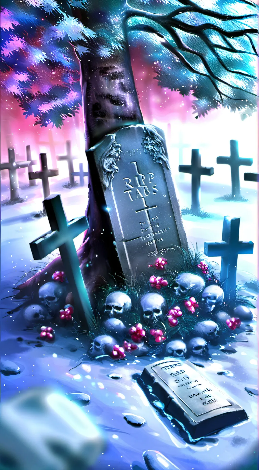 ai character: end of tabs background