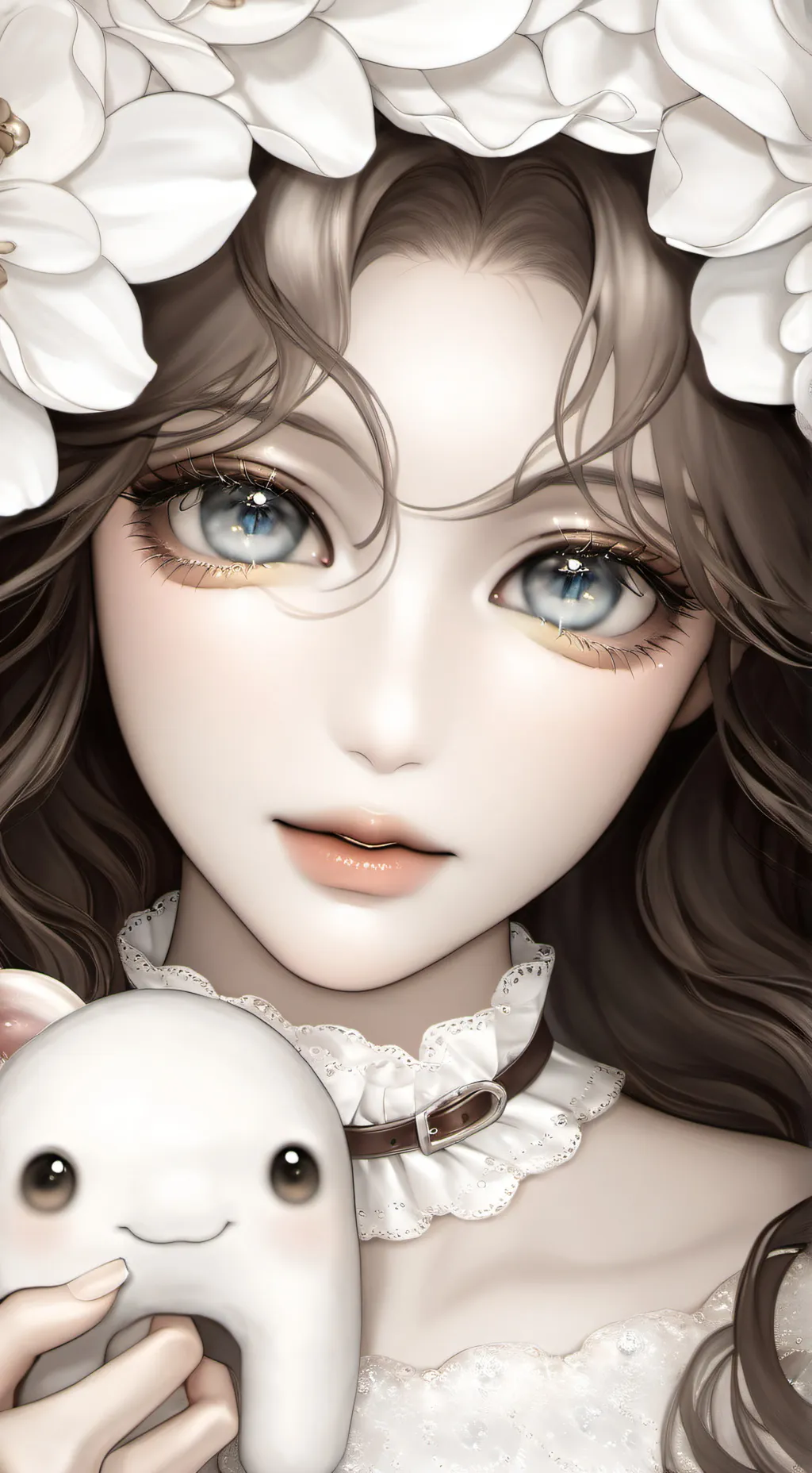 ai character: cool as ice background