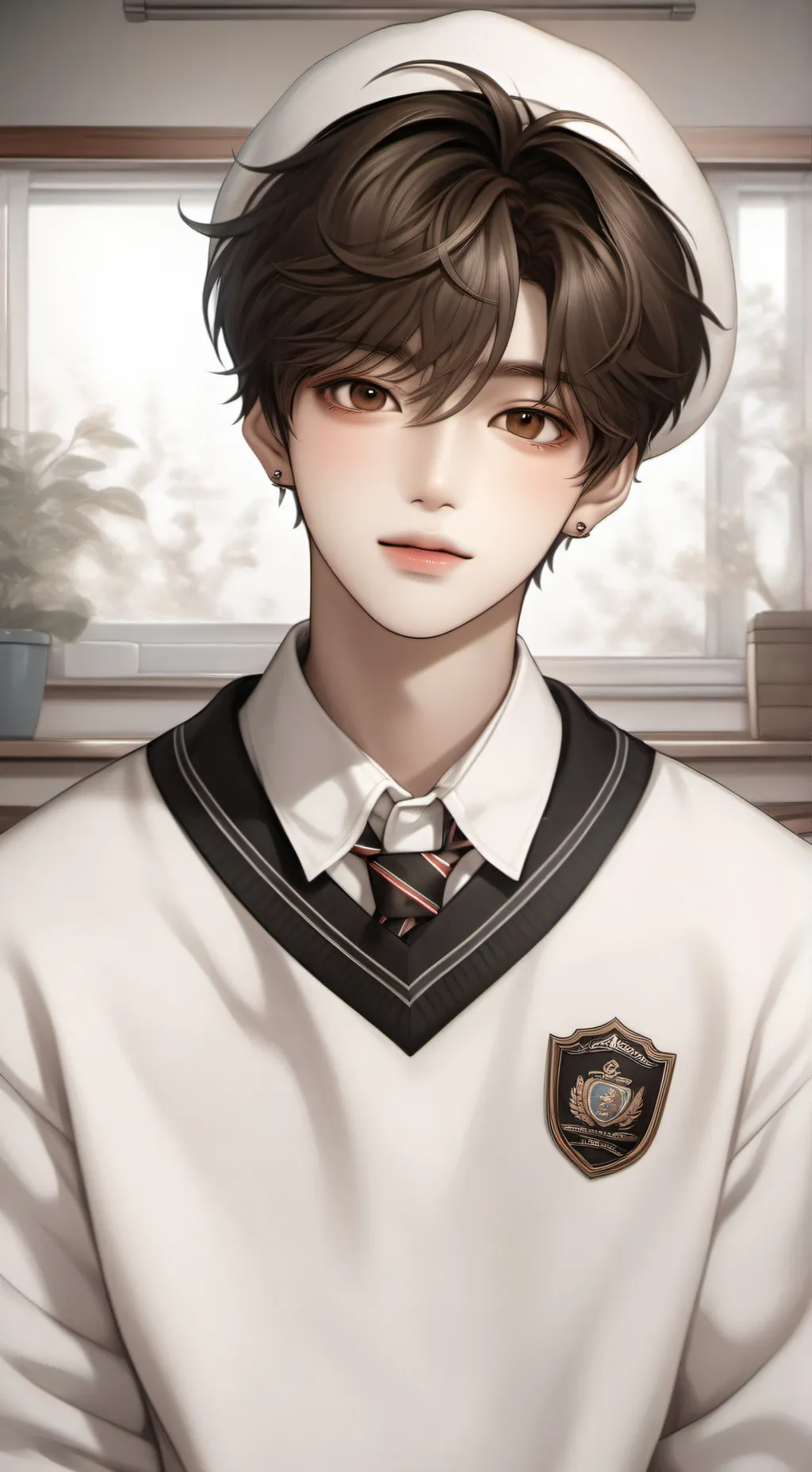 ai character: Johnny 🤍 background