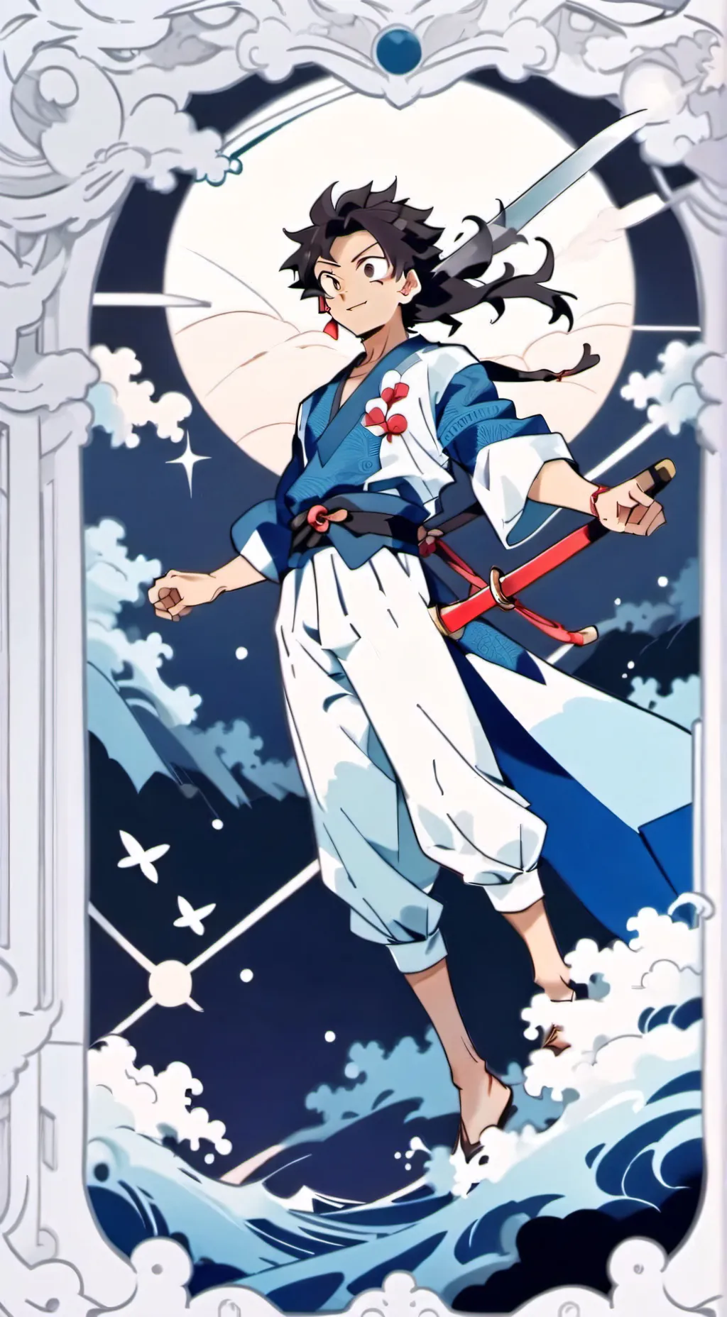 ai character: leah background