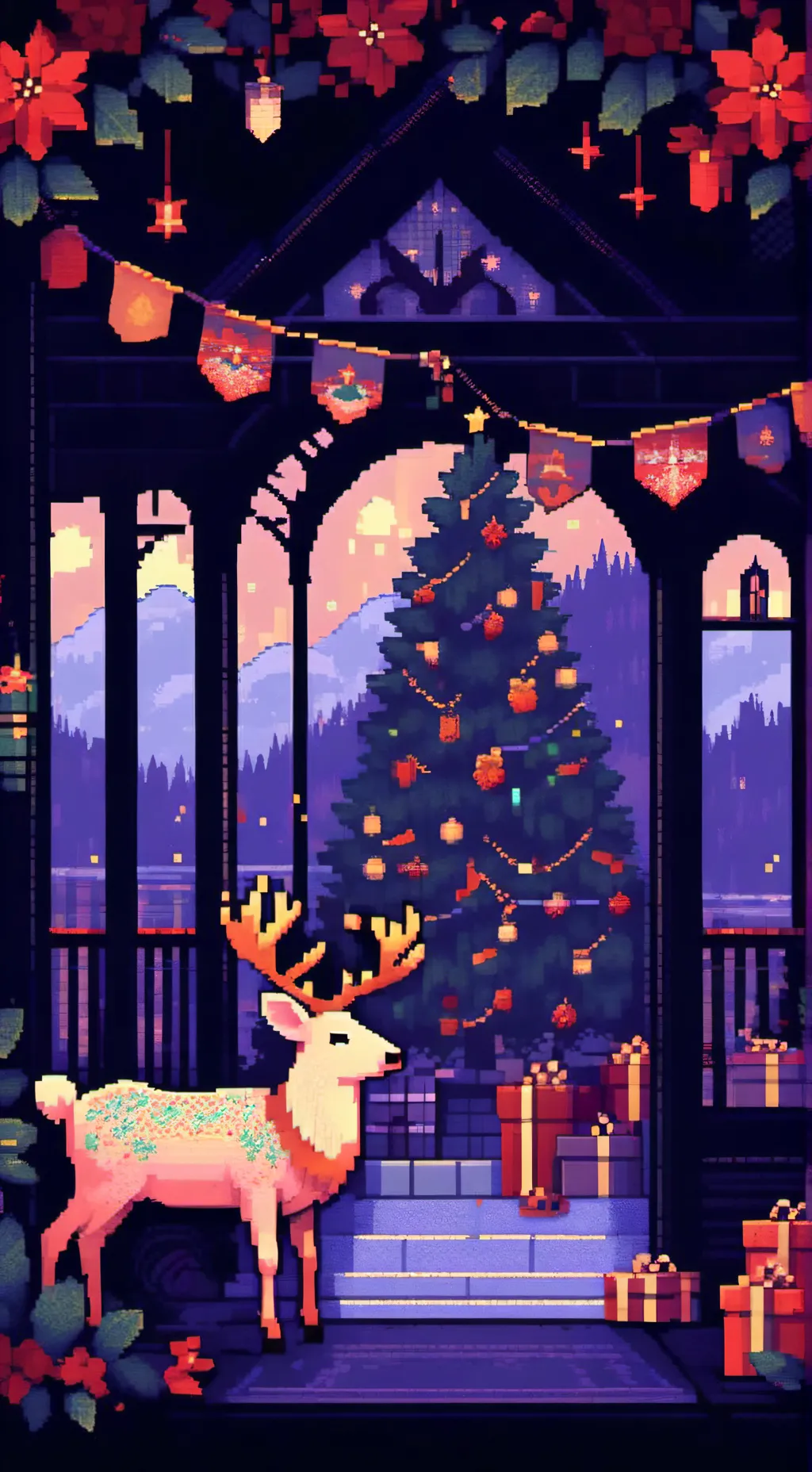 ai character: Navidad(sale mal) background