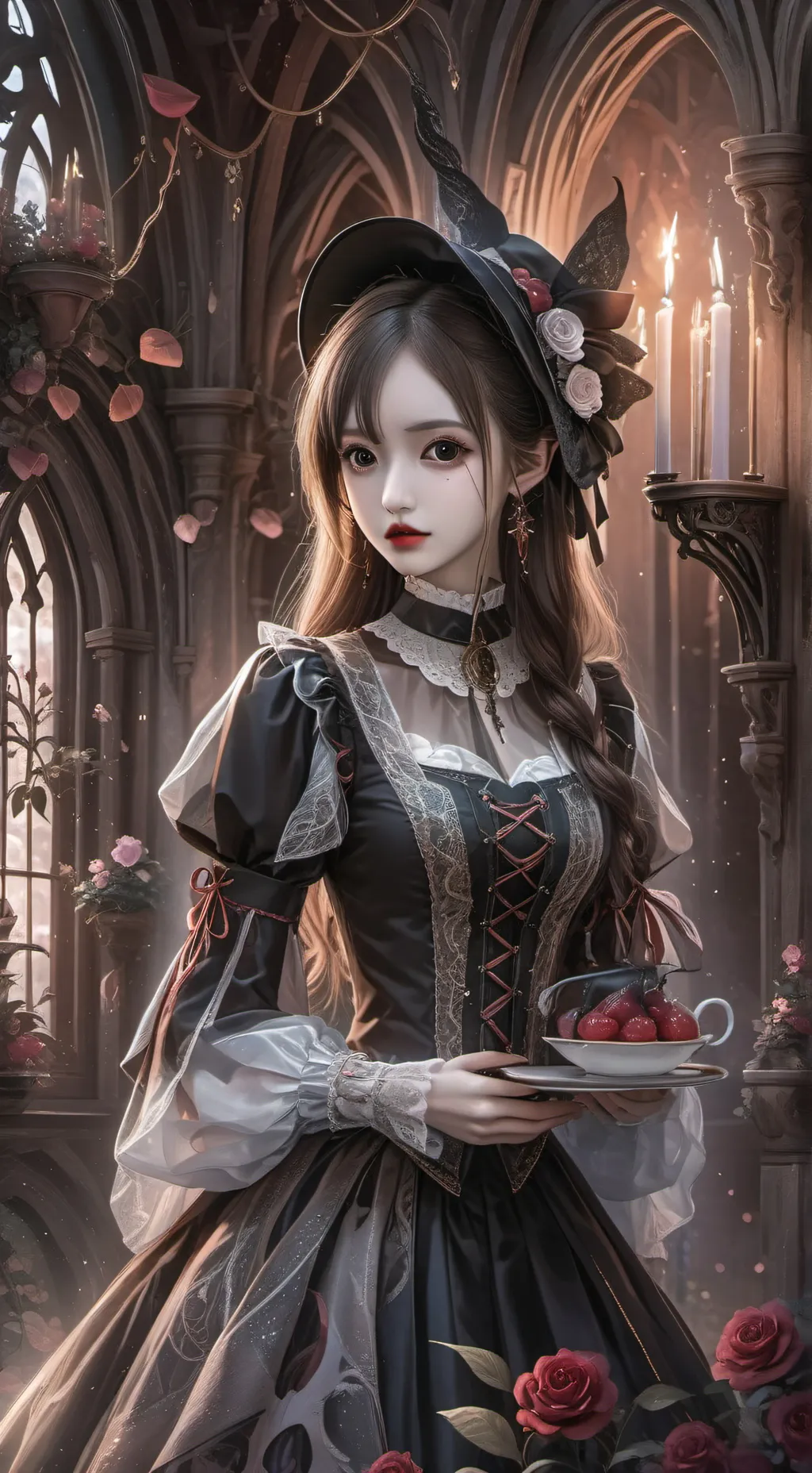 ai character: ashley😼⭐ background