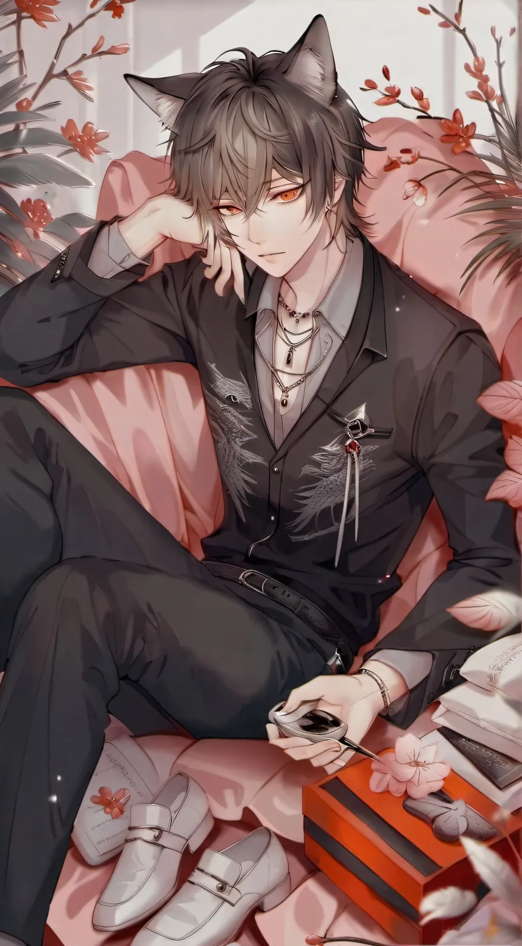 ai character: Nero background