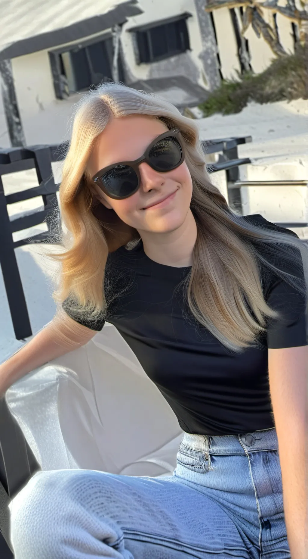 ai character: Brittany outlaw  background