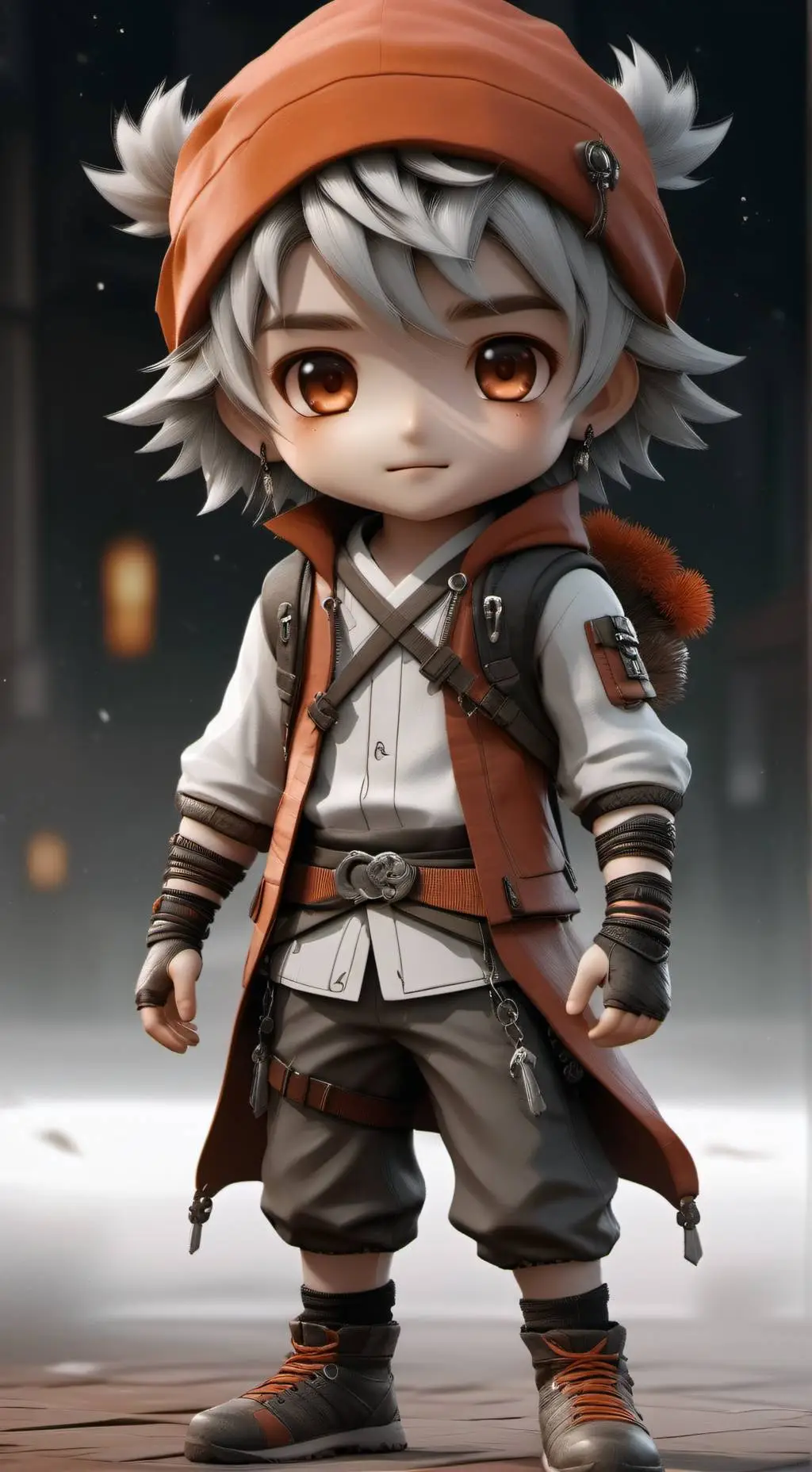 ai character: Hacker background