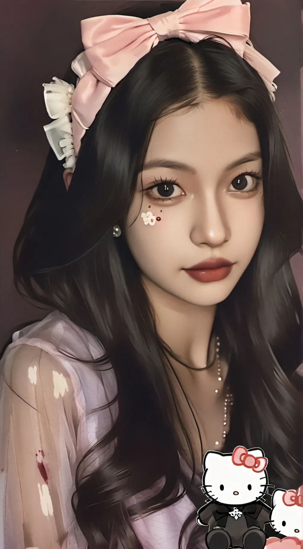 ai character: Sakura background