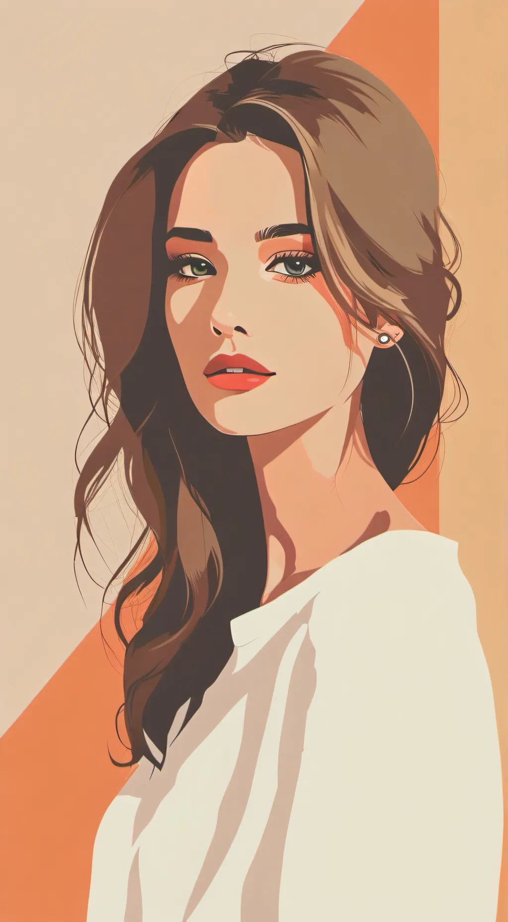 ai character: olen, emmit background