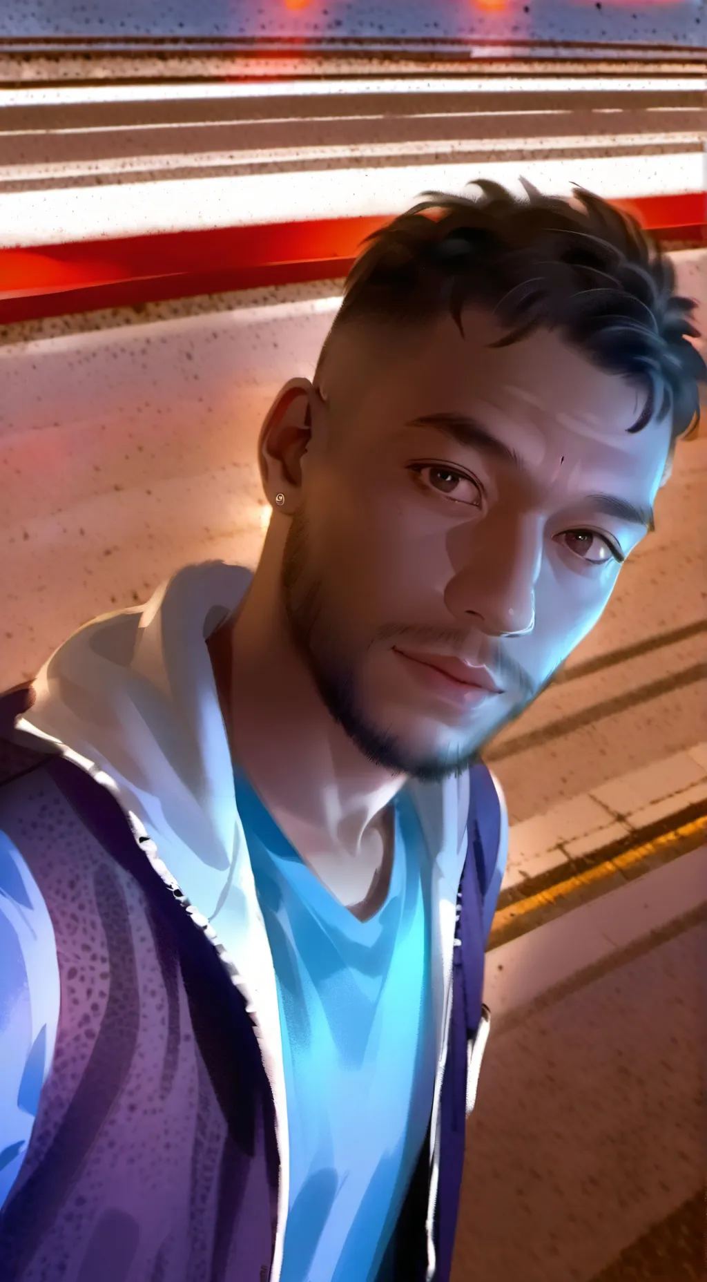 ai character: Marcus background