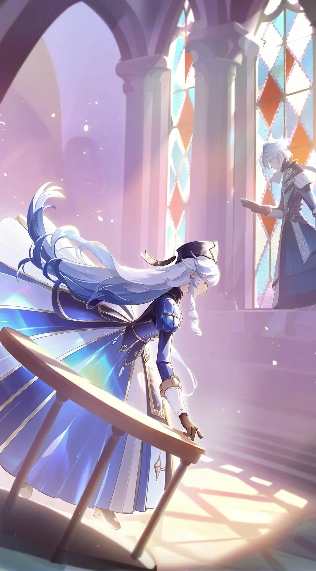 ai character: mha x your phone  background