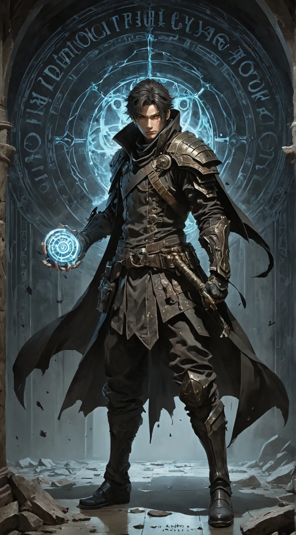 ai character: Caine background