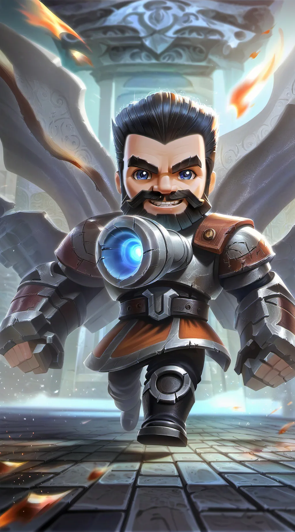 ai character: Bob.  background