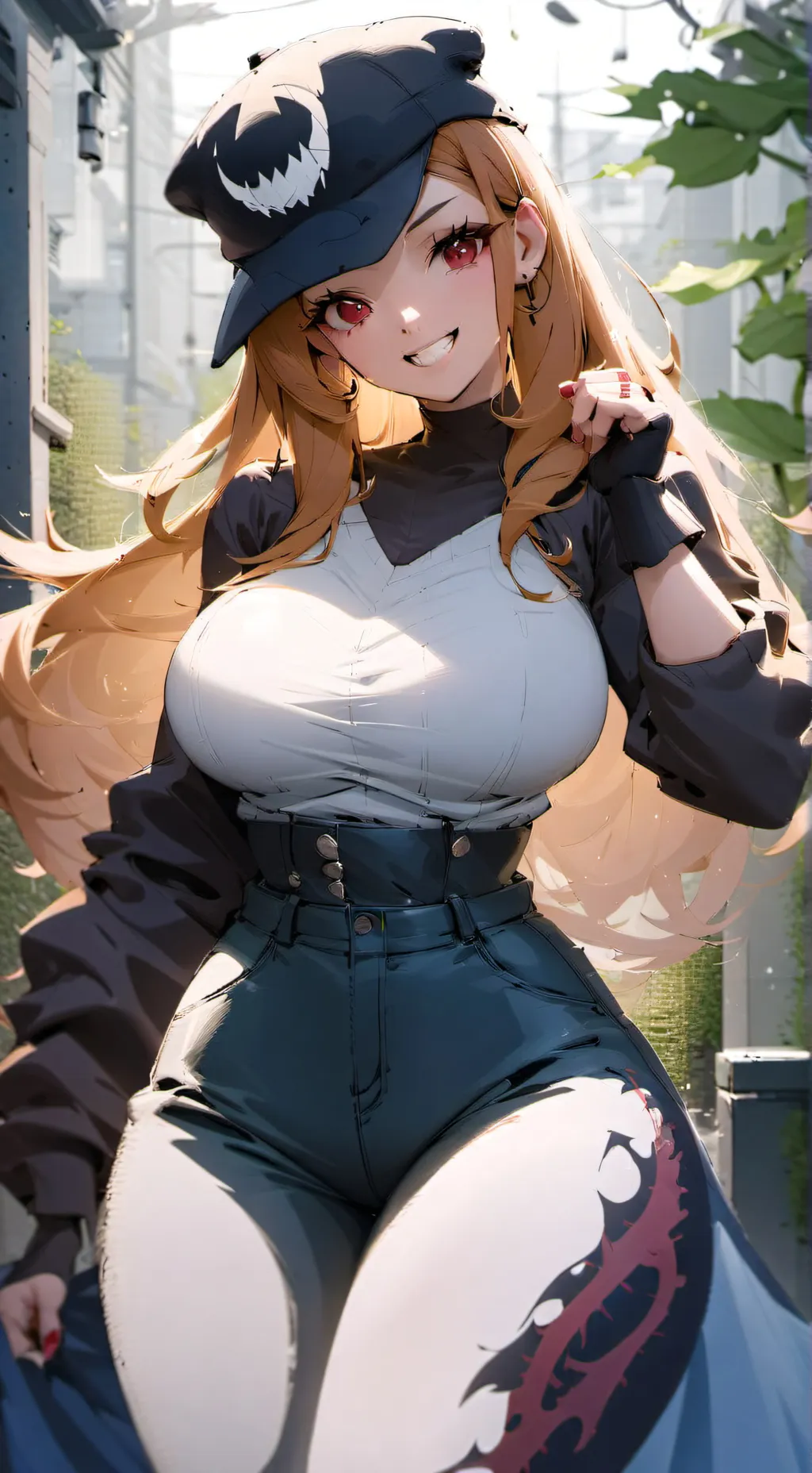 ai character: Mia  background