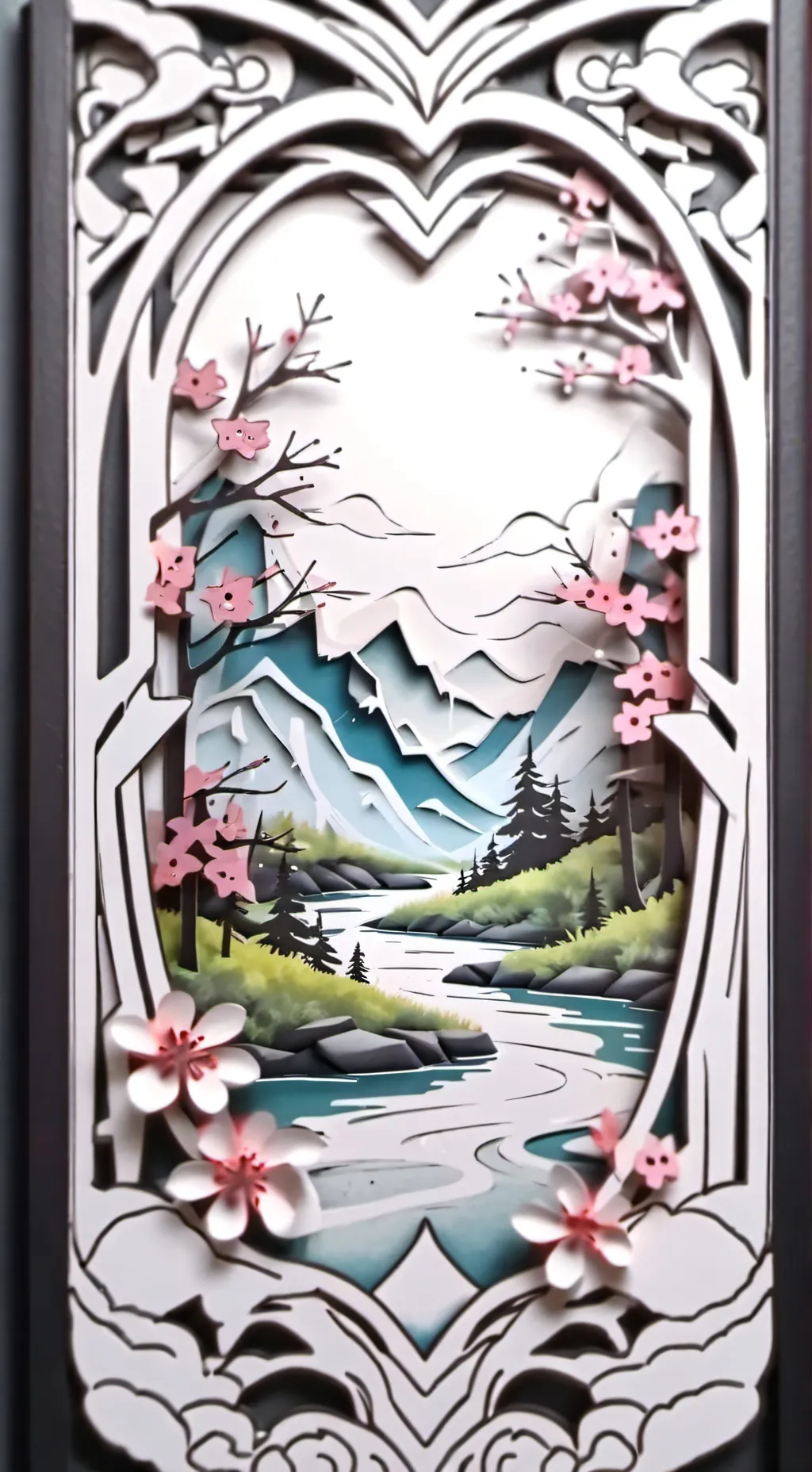 ai character: Vineria's Garden background