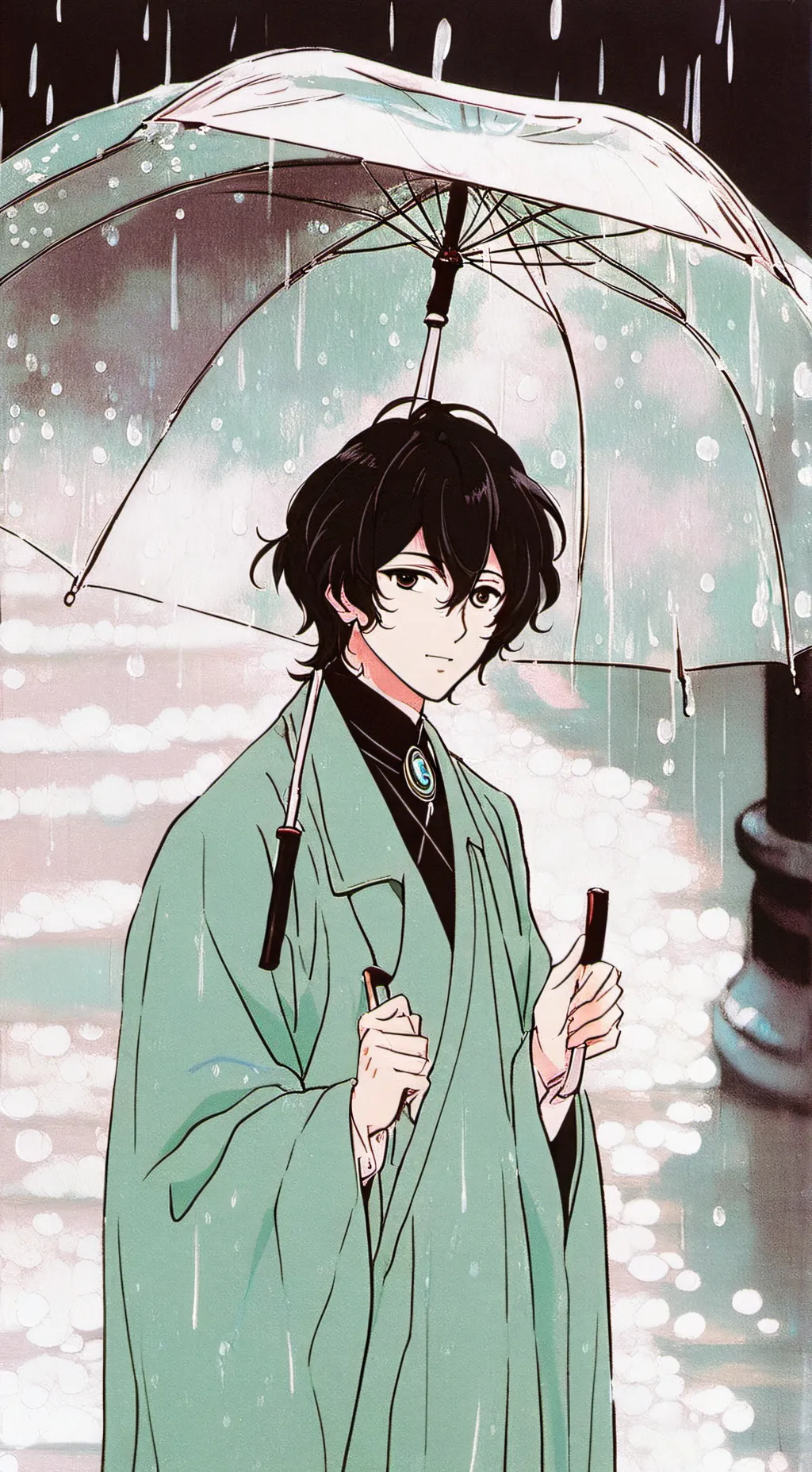 ai character: Dazai angst background