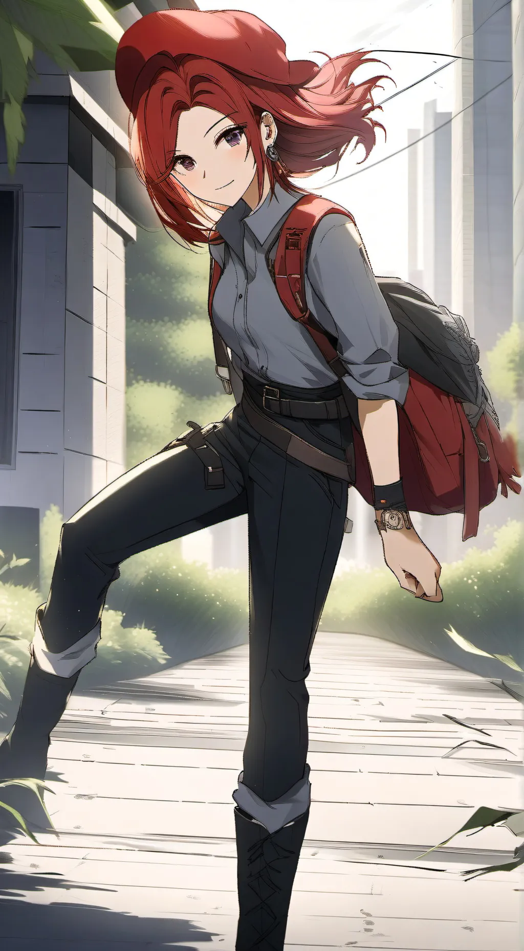 ai character: Brooke background