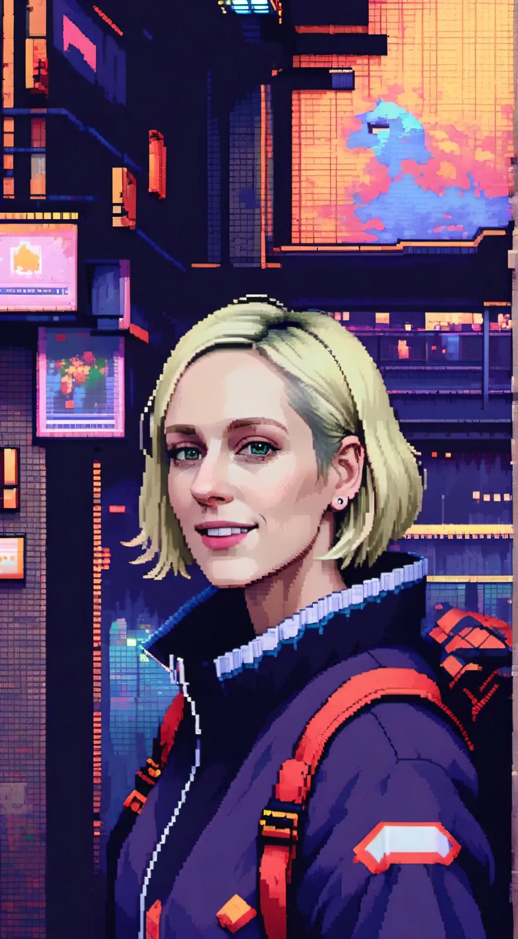 ai character: zara tindall background