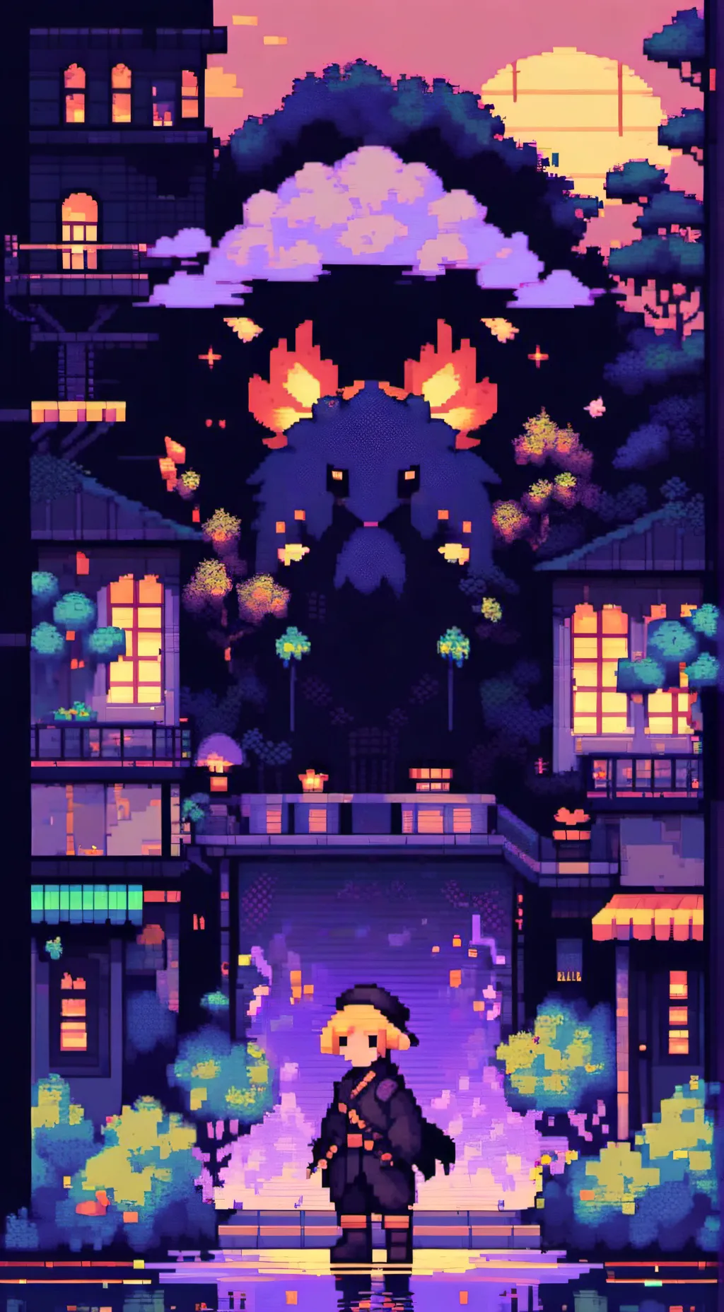 ai character: eteches background