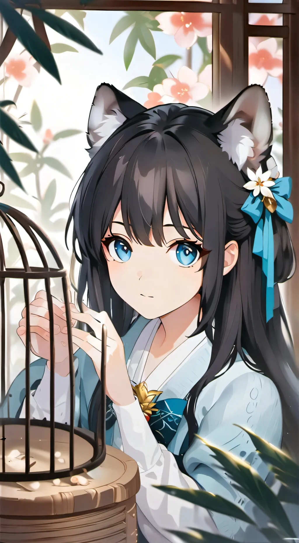 ai character: stacy background