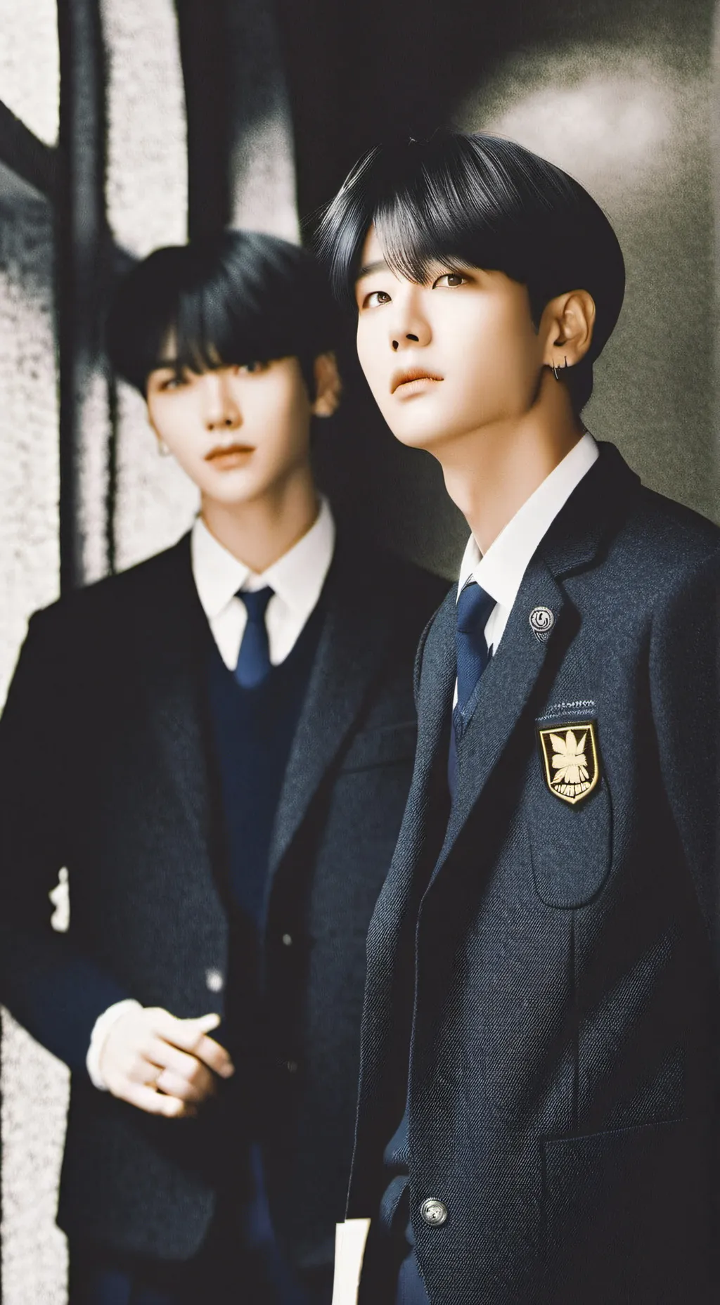 ai character: BTS BOXING         background