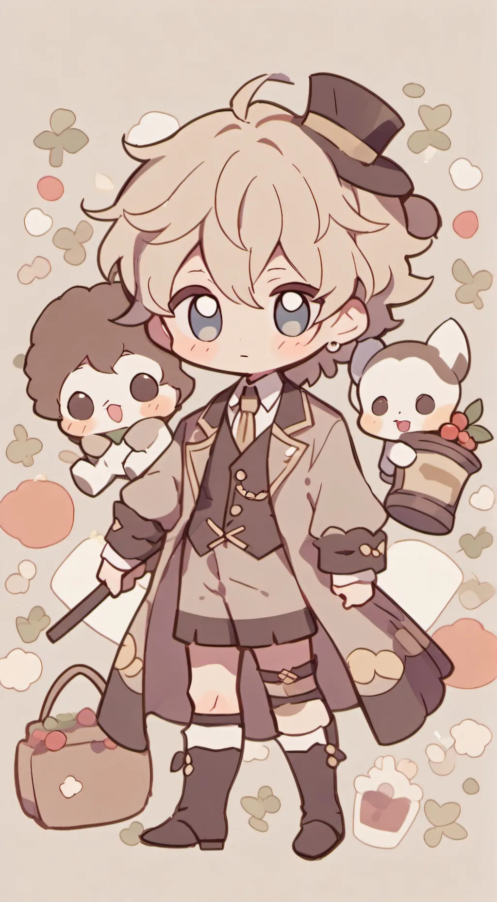 ai character: William x Henry bi background