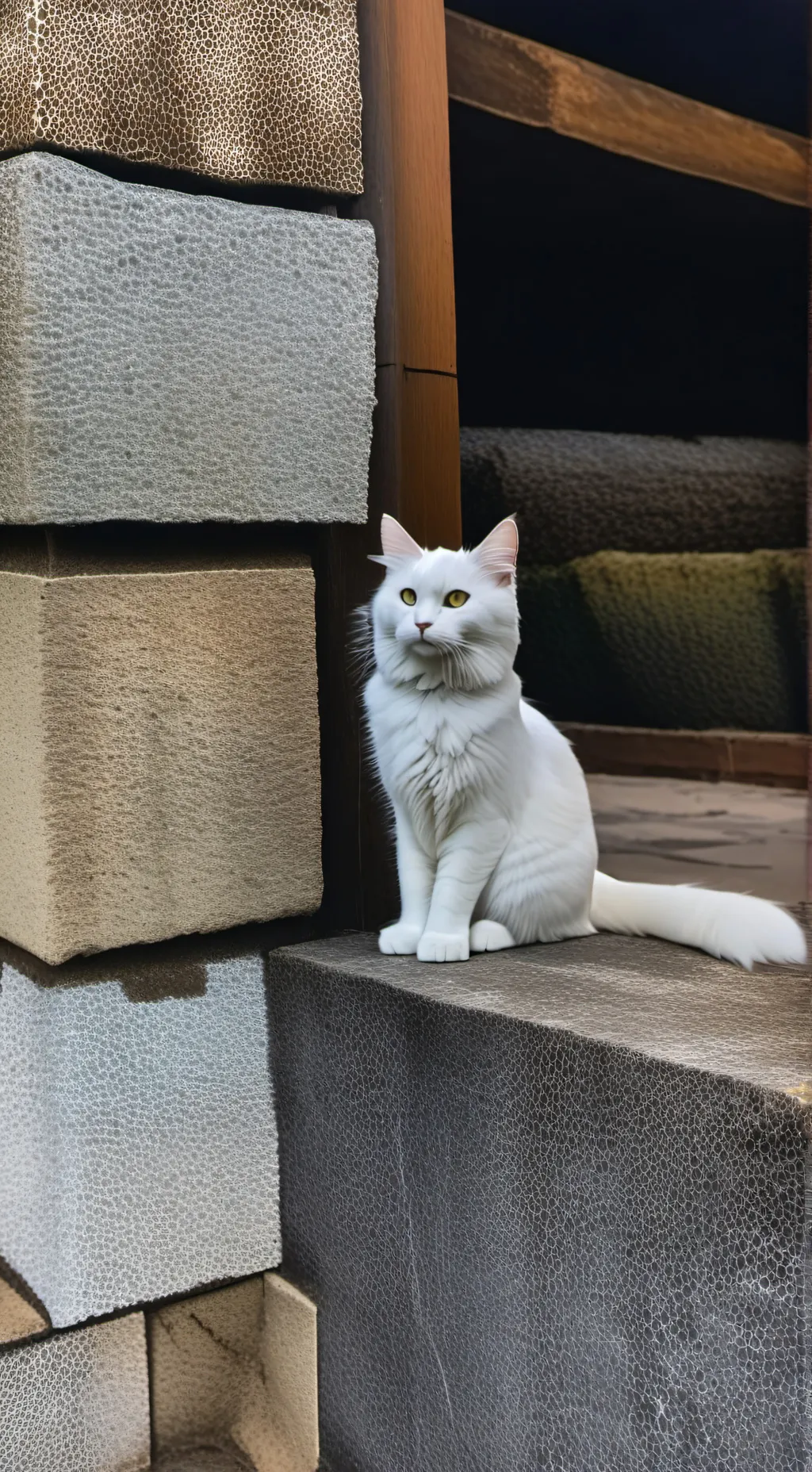 ai character: little cloud background