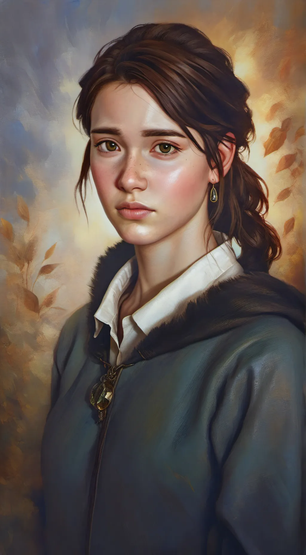 ai character: Ellie Williams background