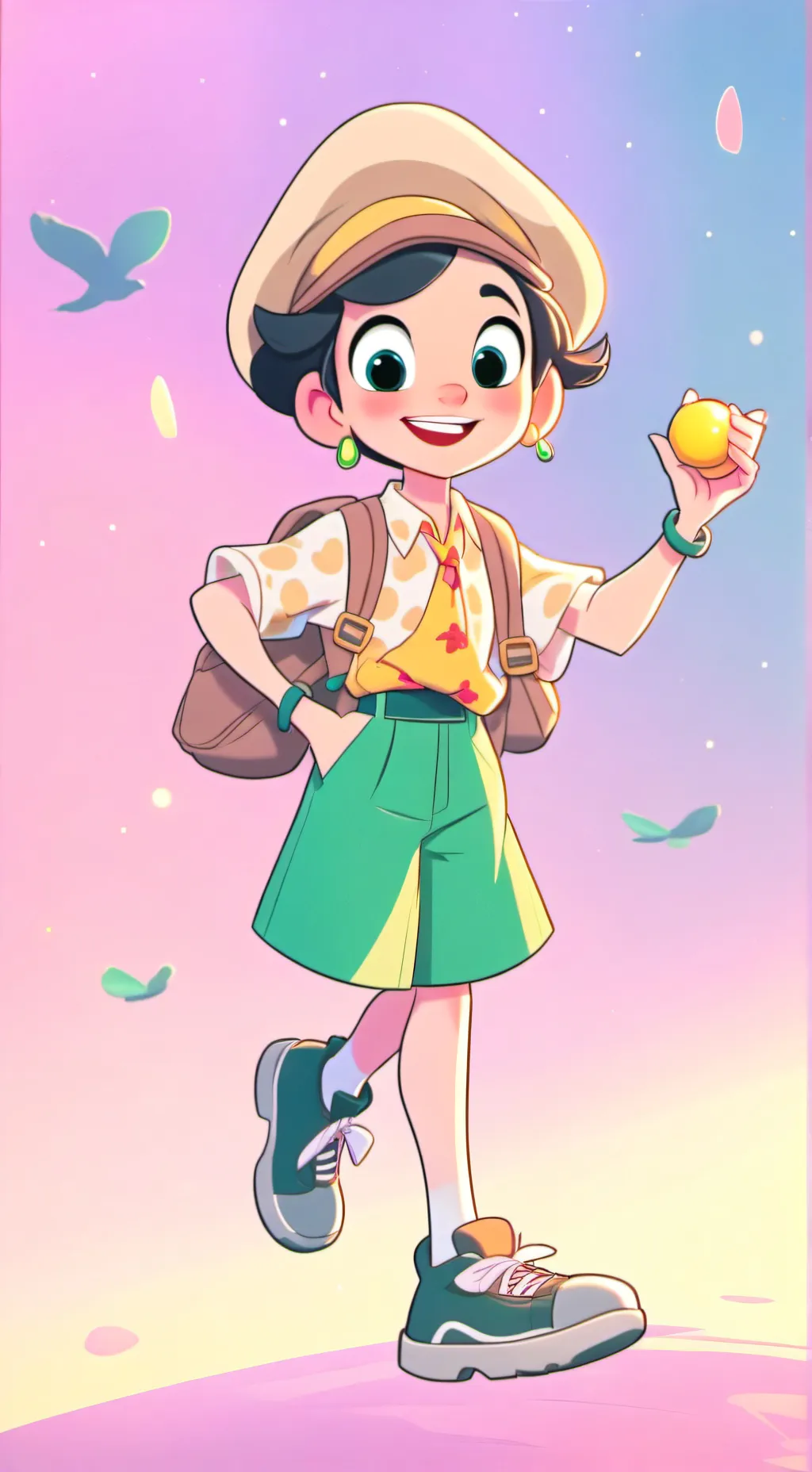 ai character: tadc background