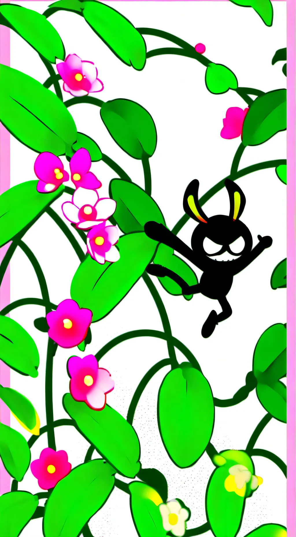 ai character: Sprunki town background