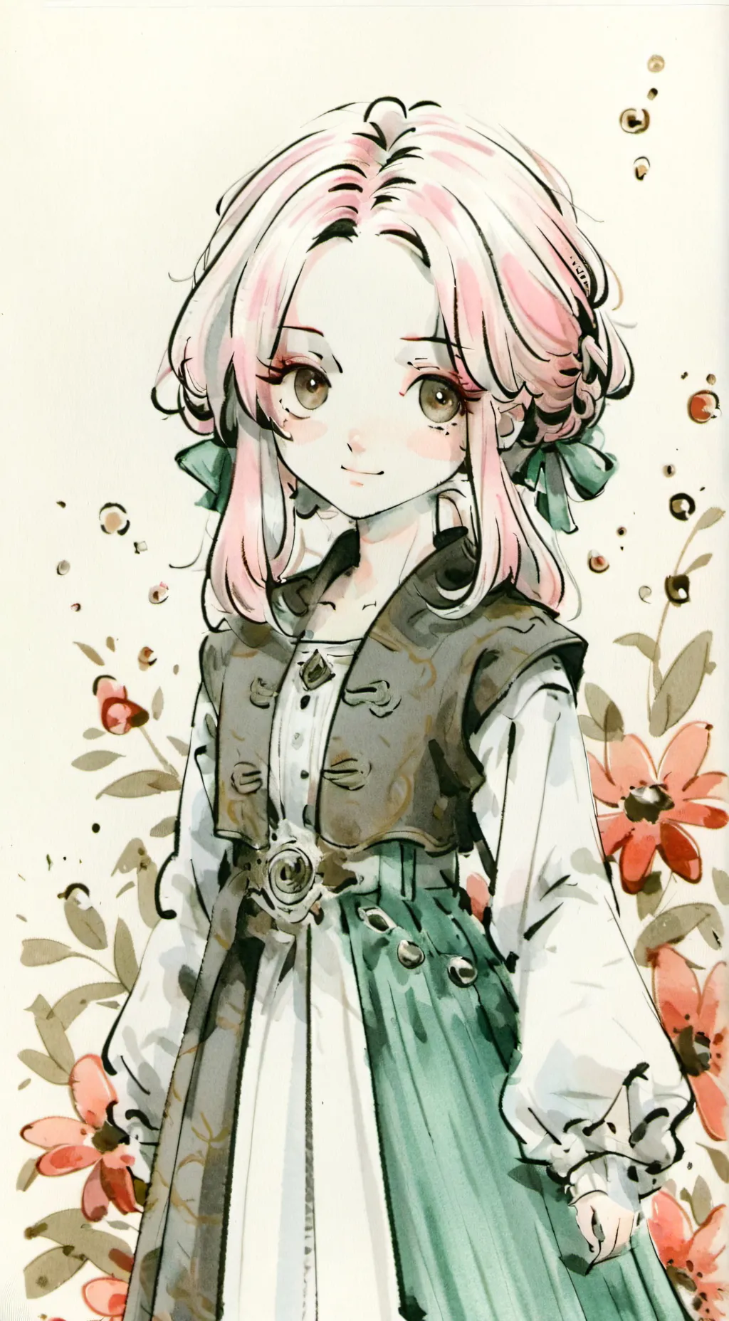 ai character: Lily background