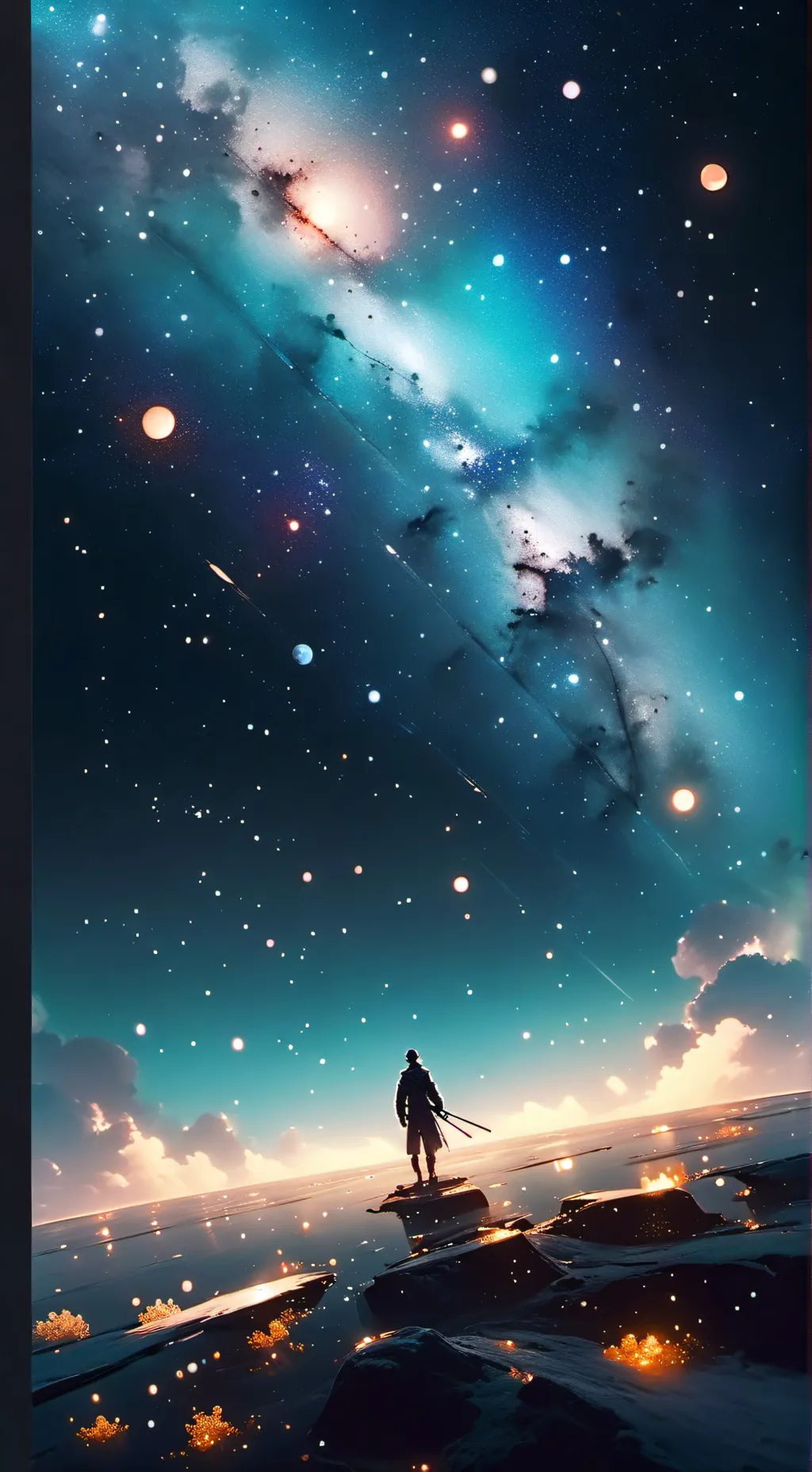 ai character: Break it background