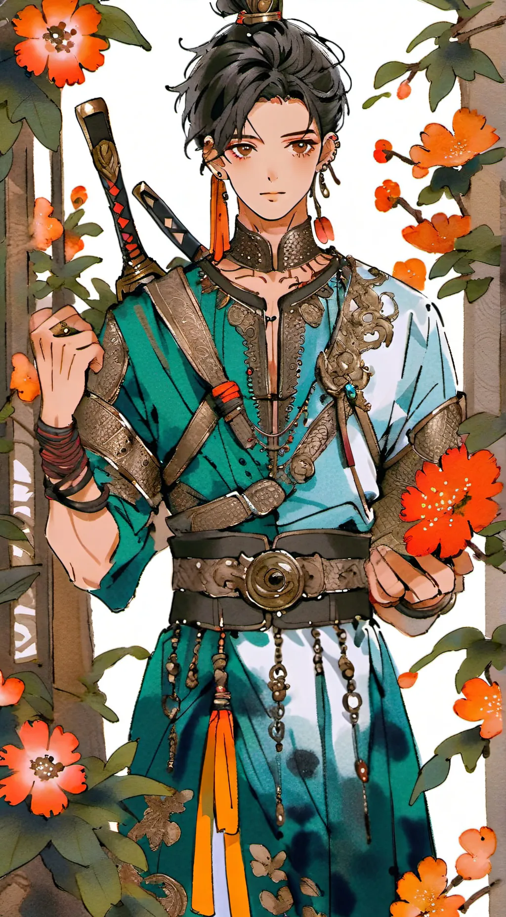 ai character: lukes  background