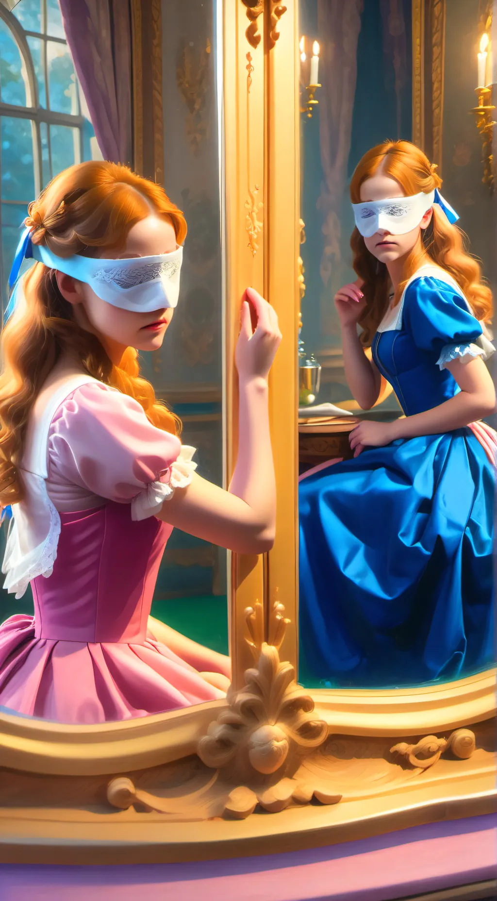 ai character: Princess Aurora background