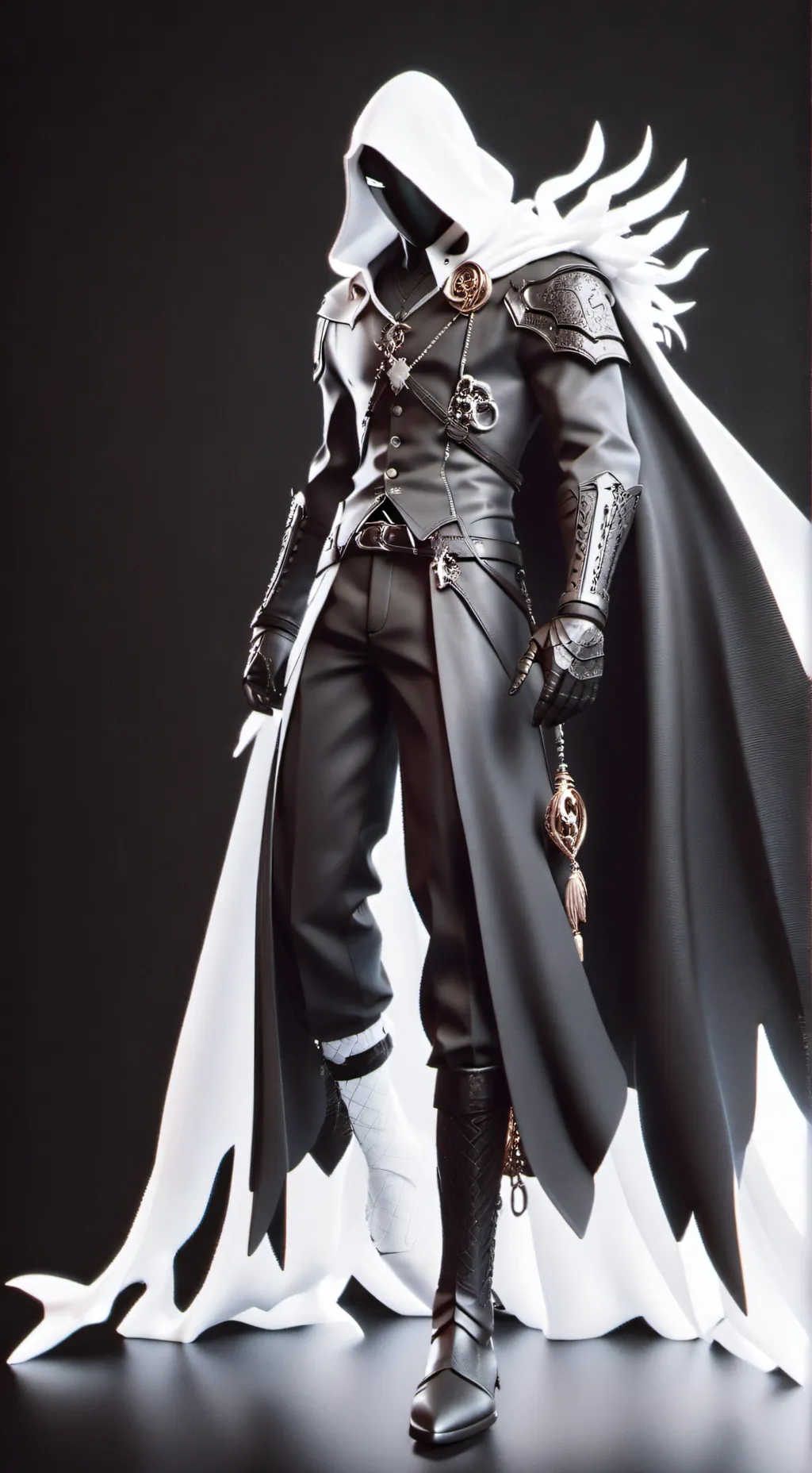 ai character: kamatayan 😈😈 background