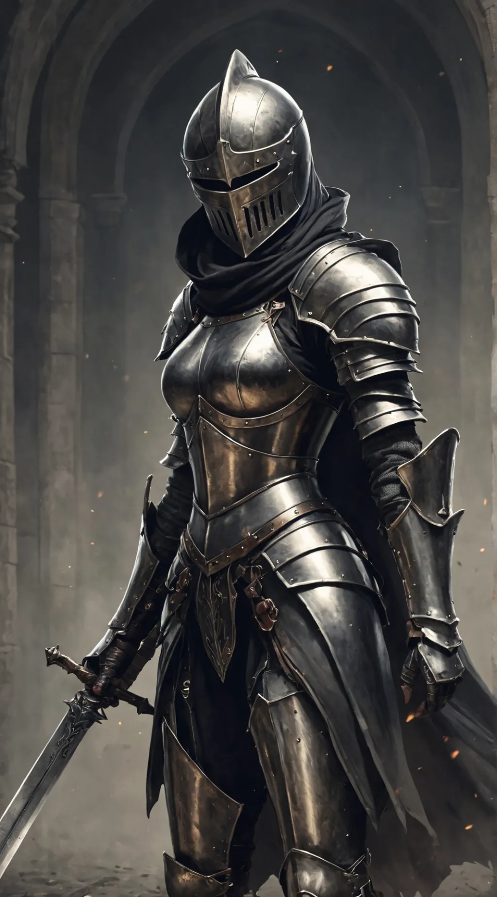 ai character: Elise iron-heart  background