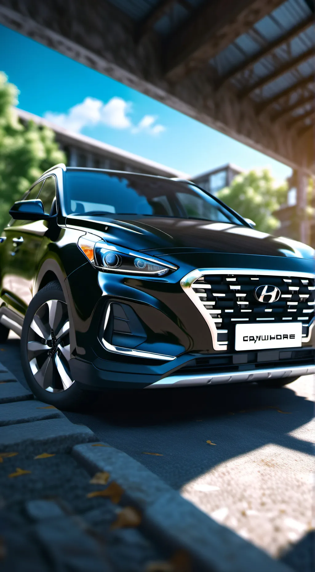 ai character: Hyundai Dealer background