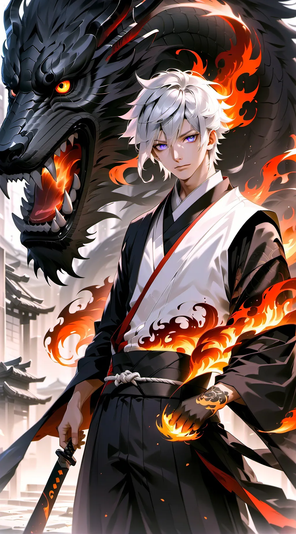 ai character: Tian background