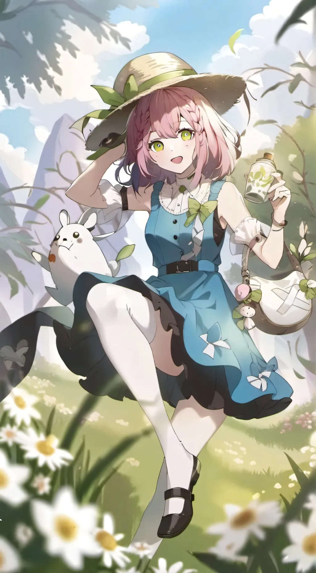 ai character: Dad jokes. background